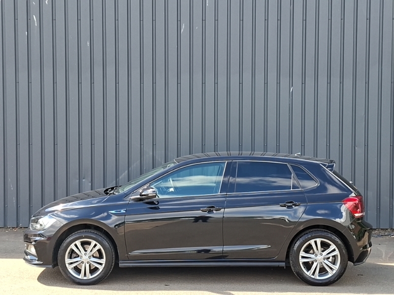 Volkswagen Polo 1.0 Tsi 115 R-line Dsg Black #4