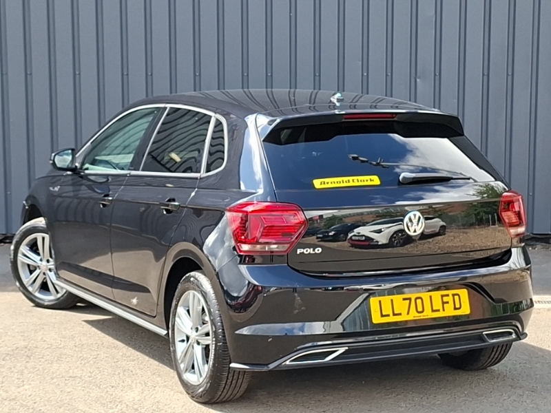 Volkswagen Polo 1.0 Tsi 115 R-line Dsg Black #2