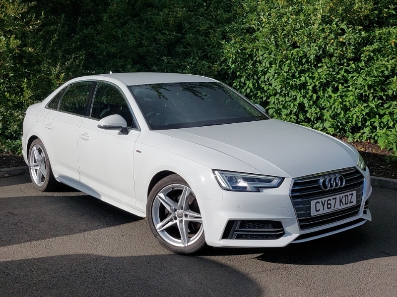 Audi A4 1.4 Tfsi S Line S Tronic Euro 6 Ss White #7
