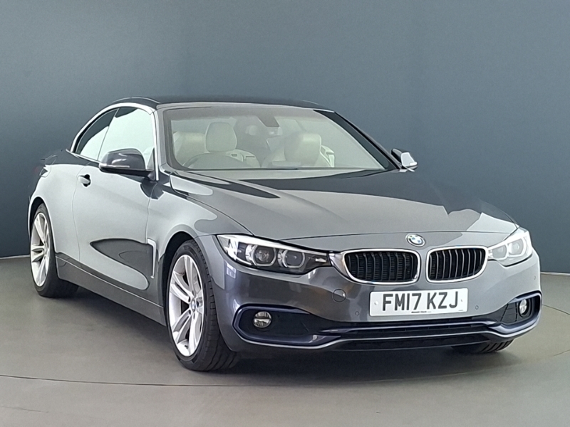 BMW 4 Series 420D 190 Sport Business Media Grey