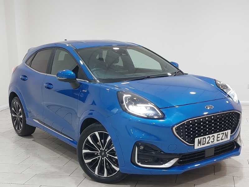 Ford Puma 1.0 Ecoboost Hybr Mhev 155 St-line Vignale Dct Blue
