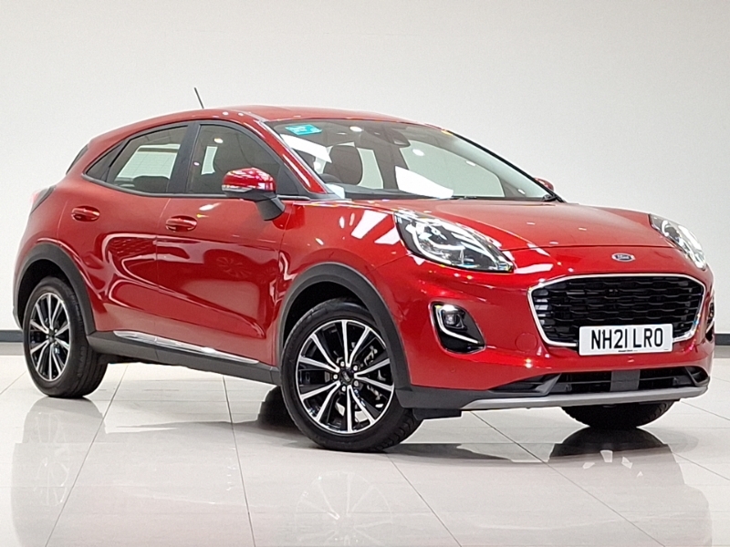 Ford Puma 1.0 Ecoboost Hybrid Mhev Titanium Dct Red