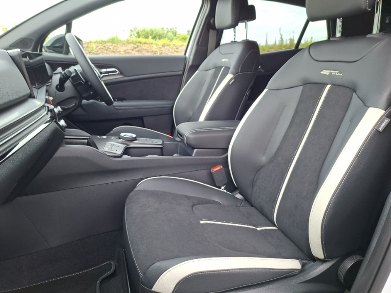 Kia Sportage 1.6T Gdi Hev Gt-line White #5