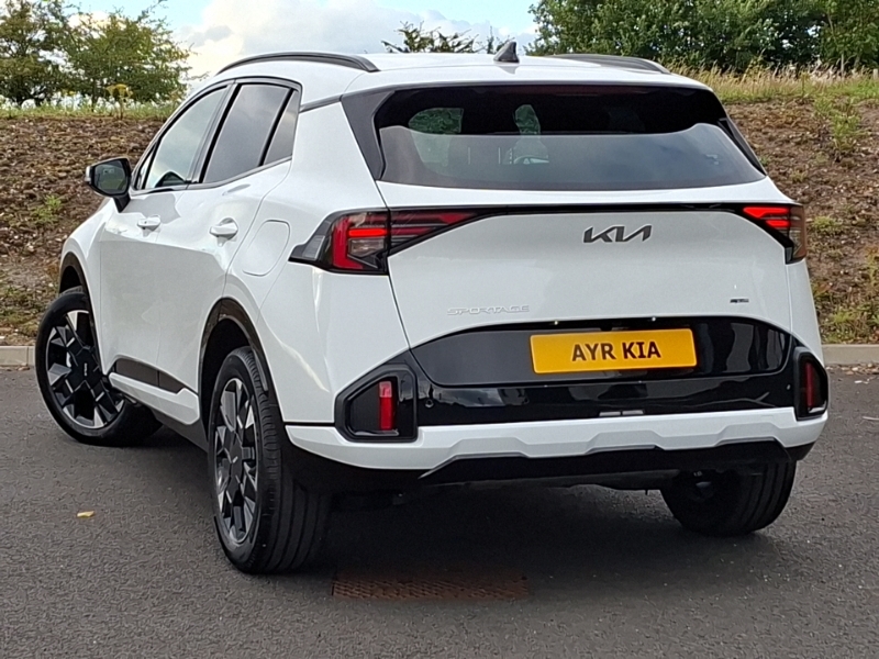 Kia Sportage 1.6T Gdi Hev Gt-line White #2