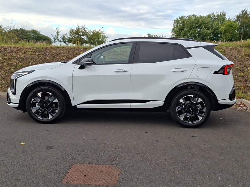 Kia Sportage 1.6T Gdi Hev Gt-line White #4