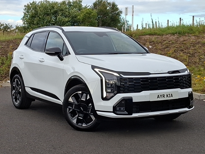 Kia Sportage 1.6T Gdi Hev Gt-line White