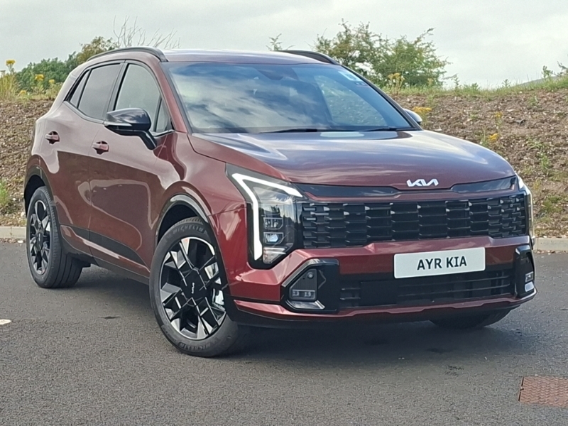 Kia Sportage 1.6T Gdi Hev Gt-line Red