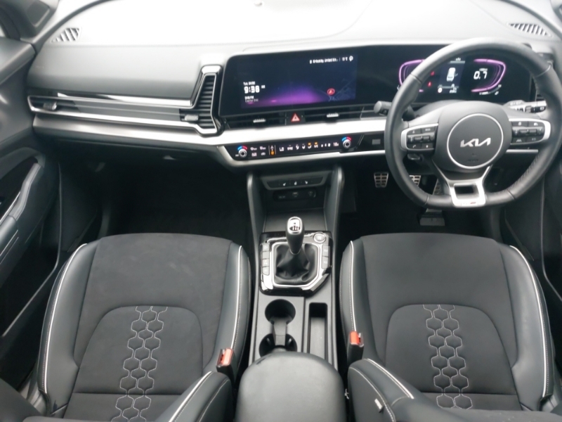 Kia Sportage 1.6T Gdi Isg Gt-line White #3