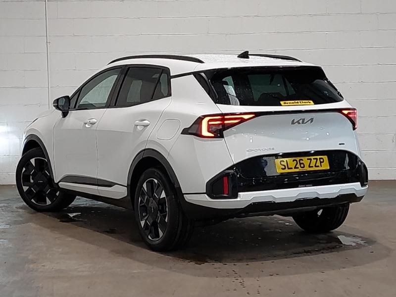Kia Sportage 1.6T Gdi Hev Gt-line White #2