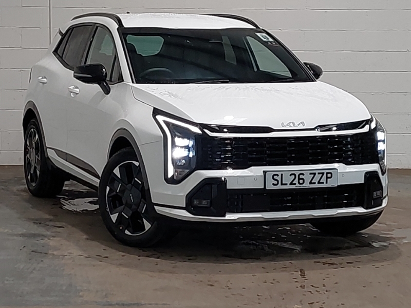 Kia Sportage 1.6T Gdi Hev Gt-line White