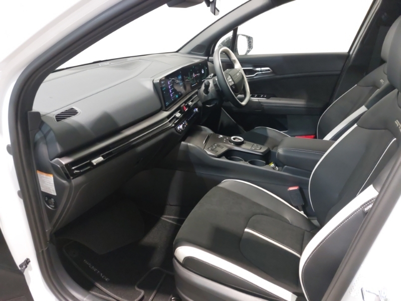 Kia Sportage 1.6T Gdi Hev Gt-line White #5