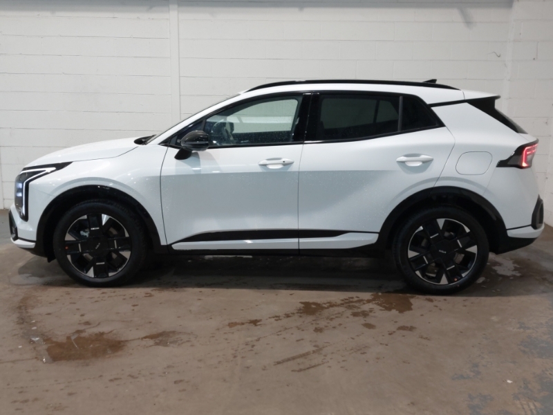 Kia Sportage 1.6T Gdi Hev Gt-line White #4