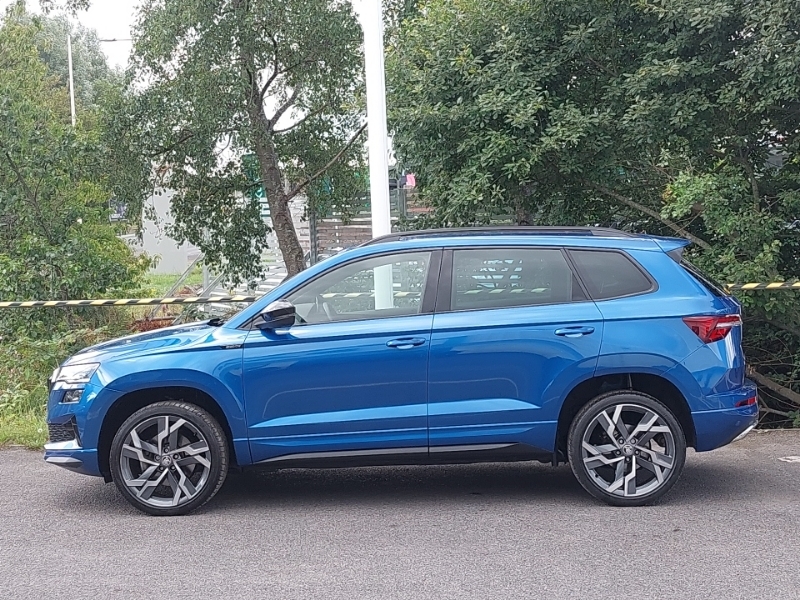 Skoda Karoq 1.5 Tsi Sportline Dsg Blue #4