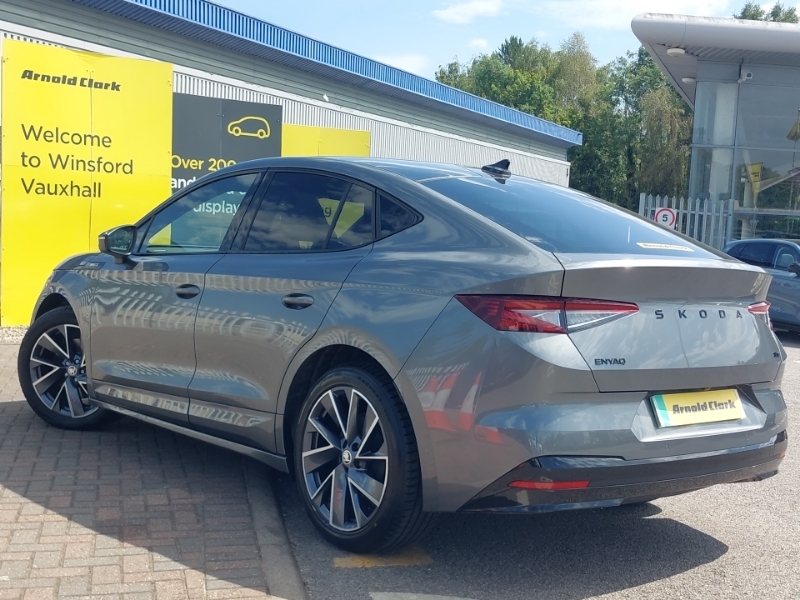 Skoda ENYAQ 210Kw 85X Sportline Plus 82Kwh 4X4 Grey #2