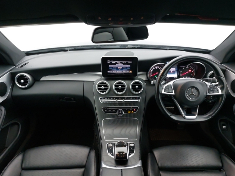 Mercedes-Benz C Class C220d Amg Line Black #3