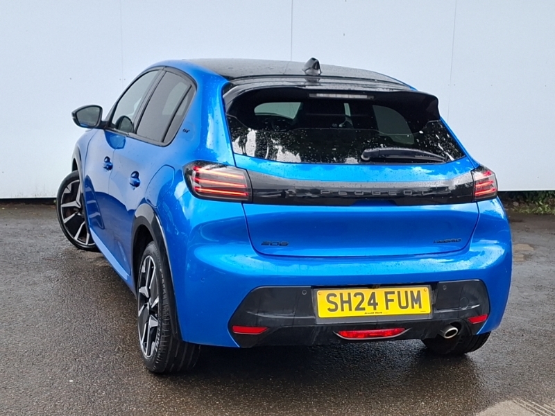 Peugeot 208 1.2 Hybrid 100 Gt E-dsc6 Blue #2