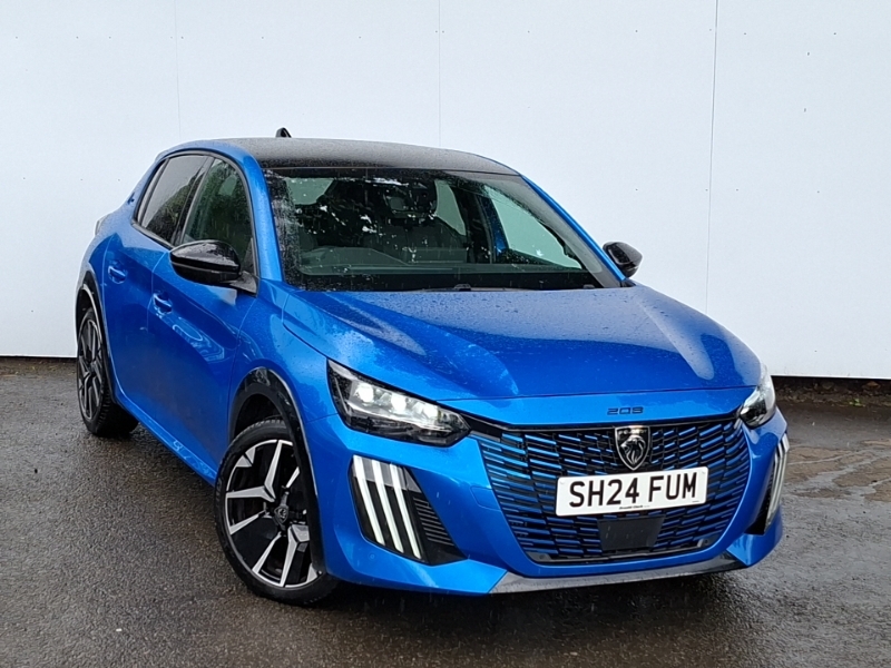 Peugeot 208 1.2 Hybrid 100 Gt E-dsc6 Blue