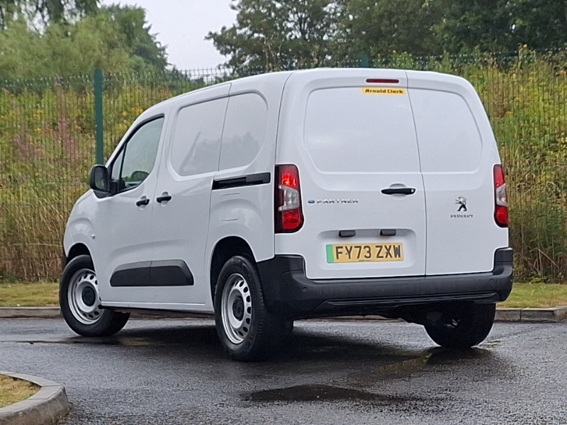 Peugeot E-Partner 800 100Kw 50Kwh Professional Premium Van FY73ZXW White #2
