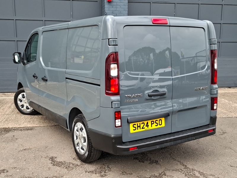 Renault Trafic Sl30 Blue Dci 130 Advance Van Grey #2
