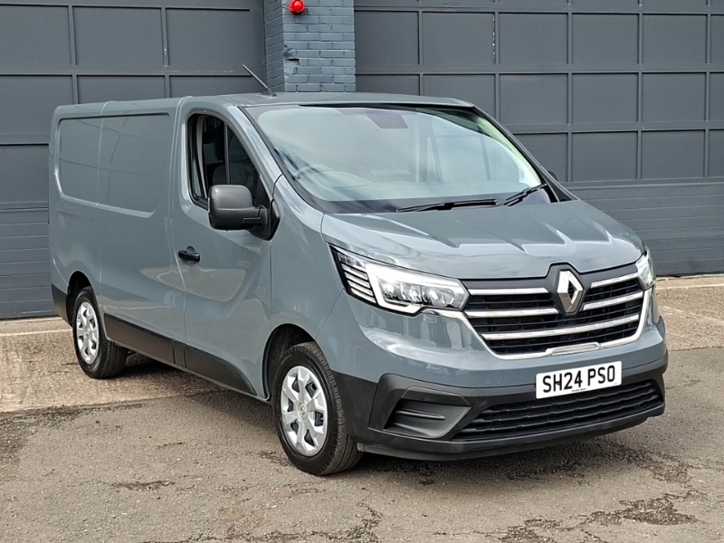 Renault Trafic Sl30 Blue Dci 130 Advance Van Grey