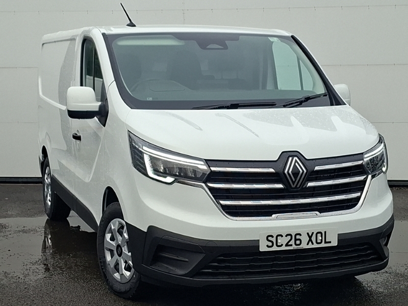 Renault Trafic Sl30 Blue Dci 130 Advance Safety Van White
