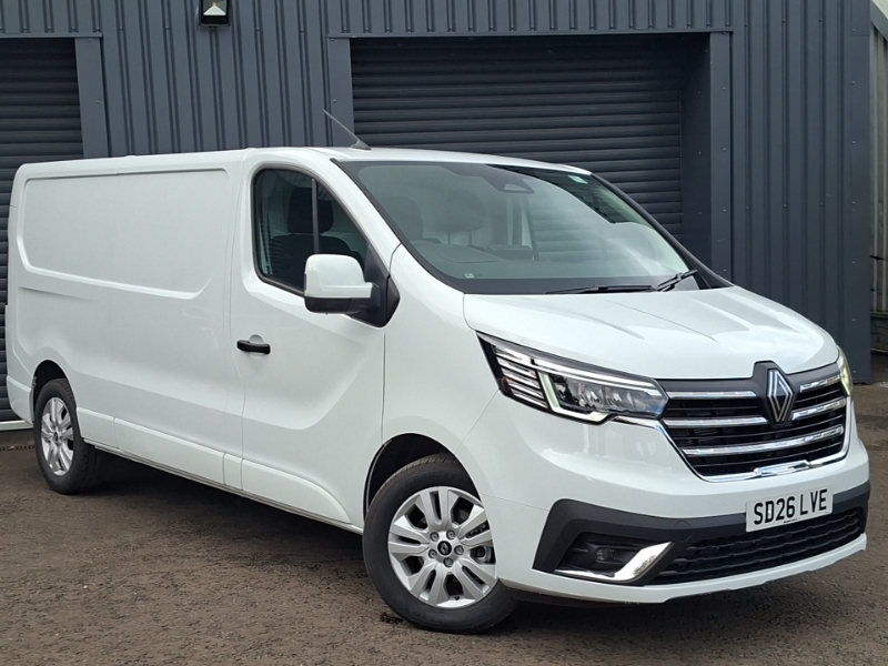 Renault Trafic Sl30 Blue Dci 130 Advance Safety Van White #7