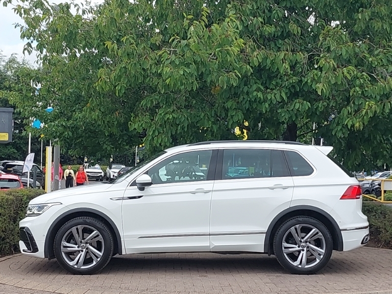 Volkswagen Tiguan 1.5 Tsi 150 R-line Edition Dsg White #4
