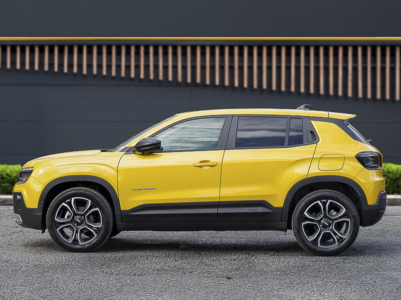 Jeep Avenger 1.2 E-hybrid Altitude Dct Yellow #4