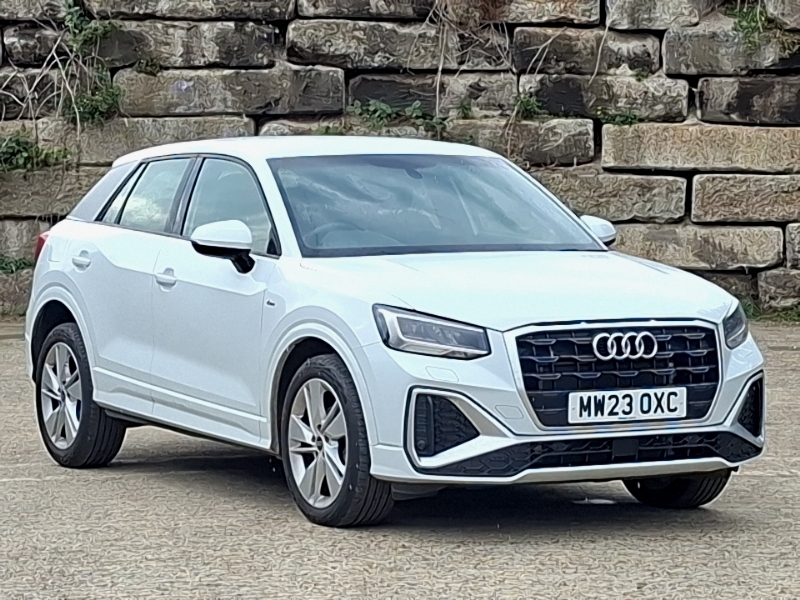 Audi Q2 35 Tfsi S Line White #2