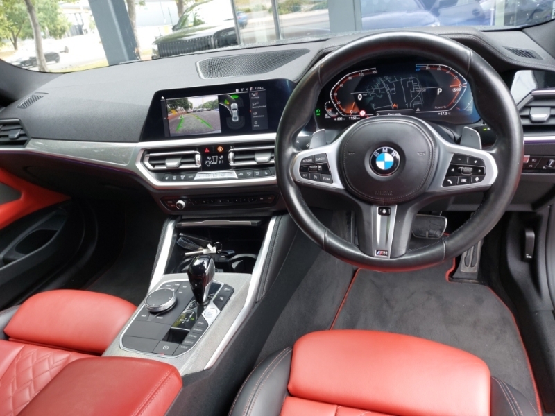 BMW 4 Series 420D M Sport Convertible White #8