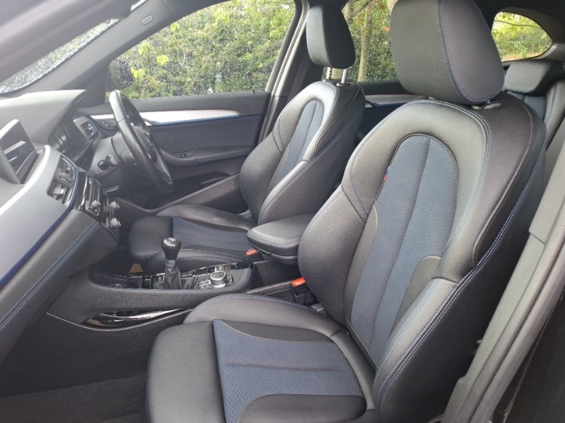 BMW X1 Sdrive 18I 136 M Sport VE22NLM Black #5