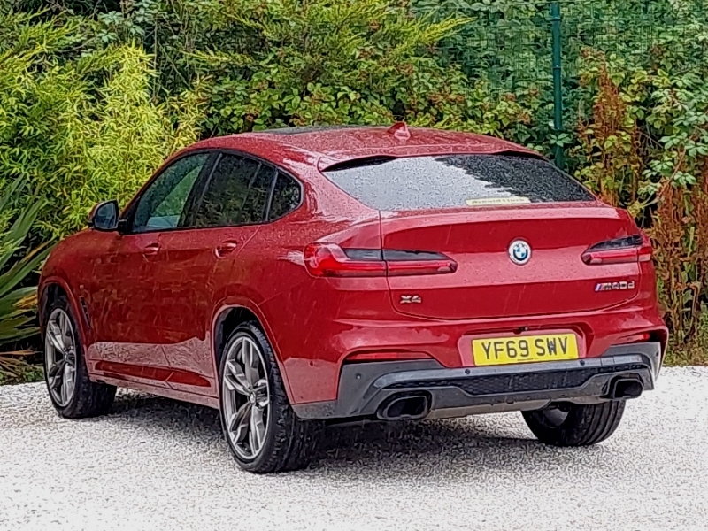 BMW X4 Xdrive M40d Step Red #2