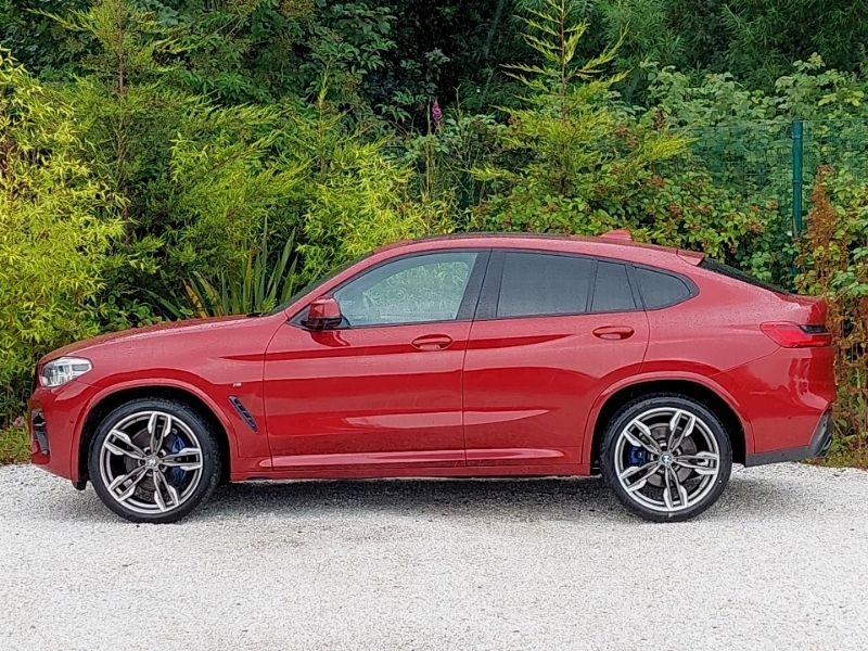 BMW X4 Xdrive M40d Step Red #4