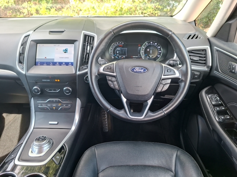 Ford Galaxy 2.5 Fhev 190 Titanium Cvt Apple Carplay A White #8