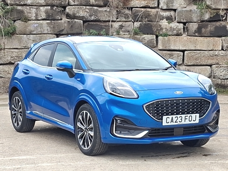 Ford Puma 1.0 Ecoboost Hybr Mhev 155 St-line Vignale Dct Blue