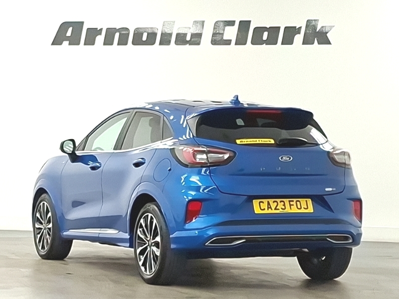 Ford Puma 1.0 Ecoboost Hybr Mhev 155 St-line Vignale Dct Blue #2
