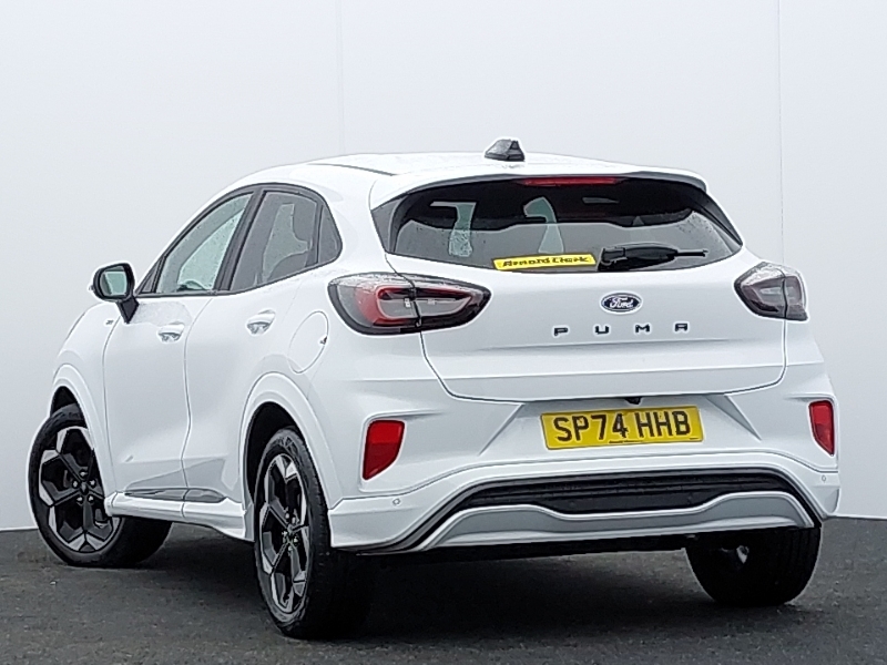 Ford Puma 1.0 Ecoboost Hybrid Mhev St-line X White #2