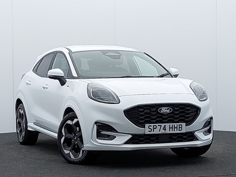 Ford Puma 1.0 Ecoboost Hybrid Mhev St-line X White