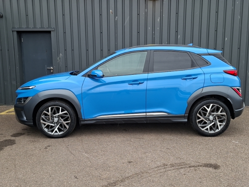 Hyundai Kona 1.6 Gdi Hybrid Premium Dct Blue #4