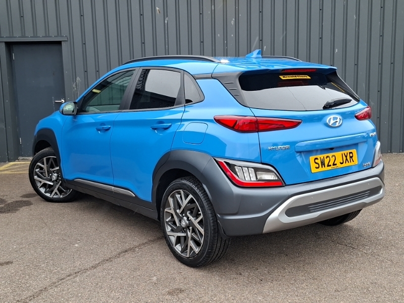 Hyundai Kona 1.6 Gdi Hybrid Premium Dct Blue #2