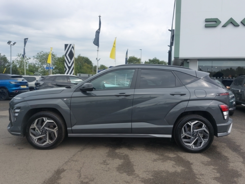 Hyundai Kona 1.6 Hybrid 138 N Line Dct Grey #4