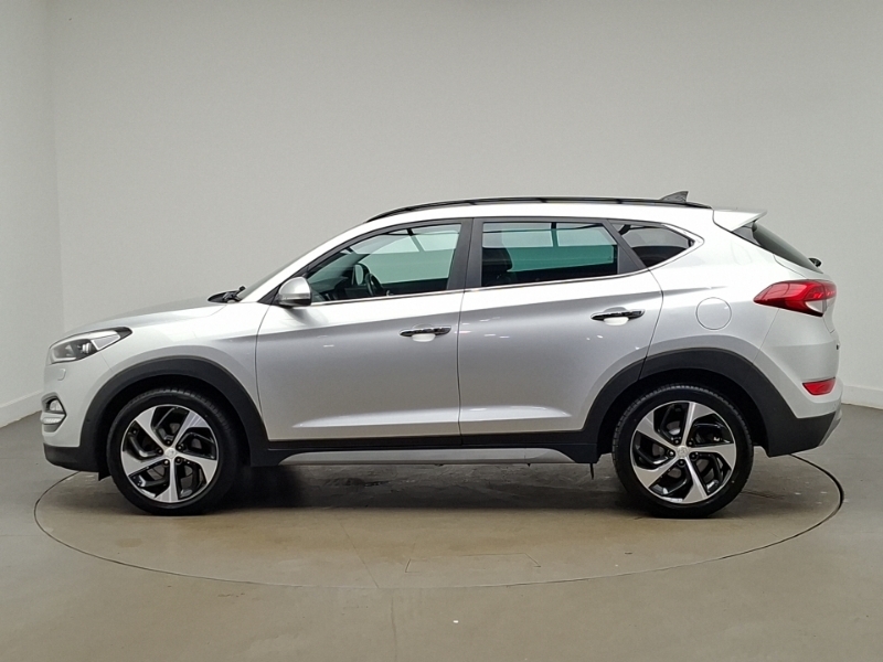 Hyundai Tucson 2.0 Crdi Premium Se Silver #4