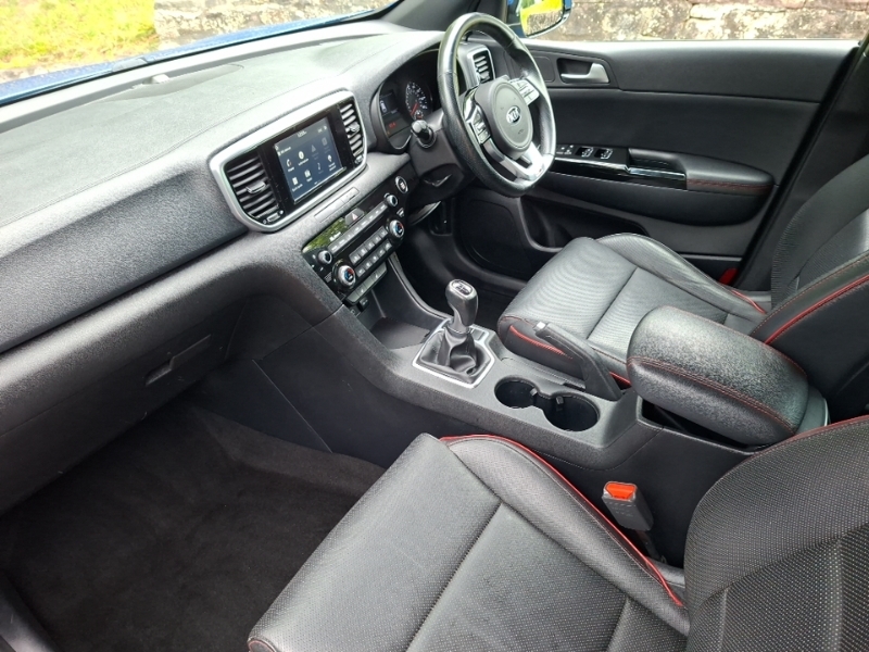 Kia Sportage 1.6 Crdi Isg Gt-line CN19UCV Blue #5