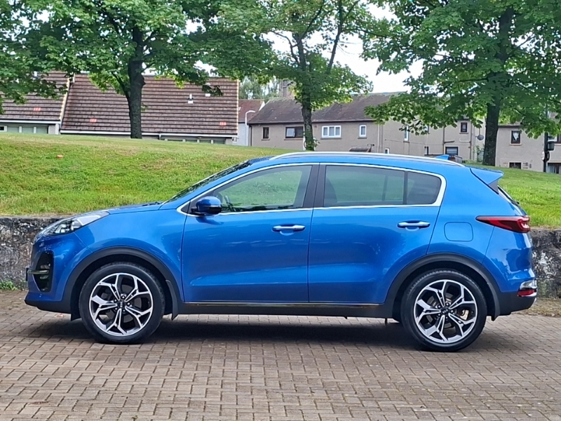 Kia Sportage 1.6 Crdi Isg Gt-line CN19UCV Blue #4