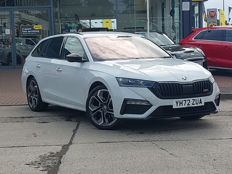 Skoda Octavia Estate 2.0 Tsi Vrs Dsg White