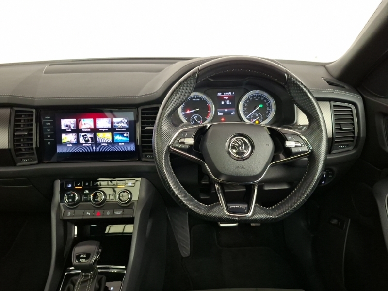 Skoda Kodiaq 2.0 Tsi 190 Sport Line 4X4 Dsg 7 Seat White #5