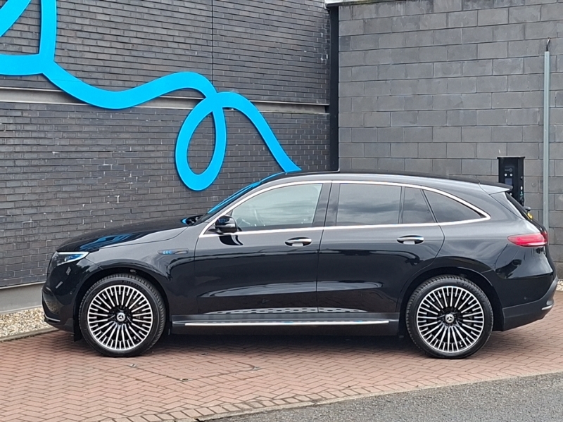 Mercedes-Benz EQC Eqc 400 300Kw Amg Line Premium 80Kwh Black #4