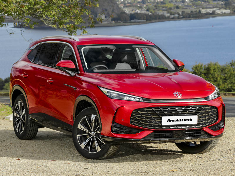 MG HS 1.5 T-gdi Hybrid Trophy Red