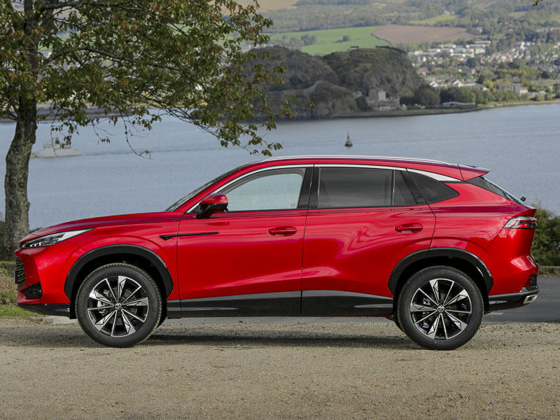 MG HS 1.5 T-gdi Hybrid Trophy Red #4