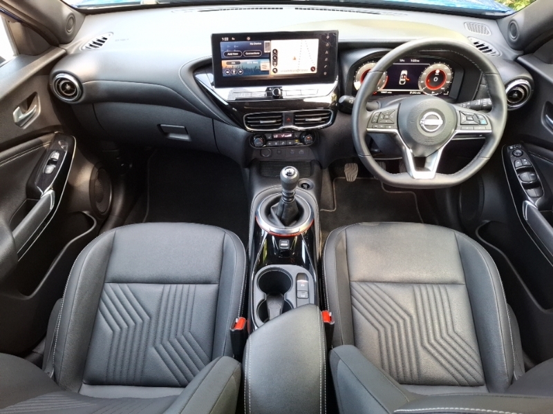 Nissan Juke 1.0 Dig-t Tekna Blue #3